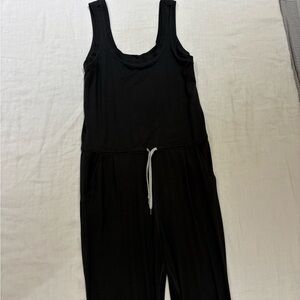 Black Sleeveless Jumpsuit